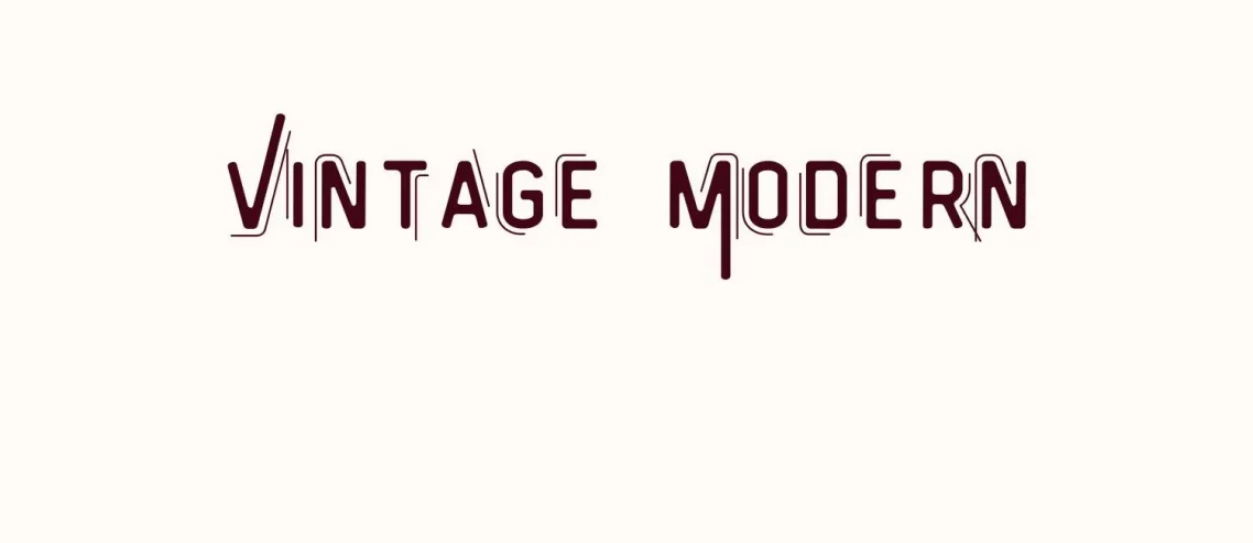Vintage Modern Font