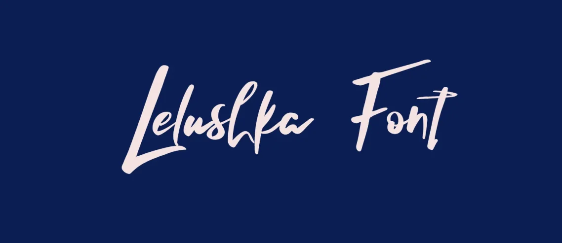 Lelushka Font