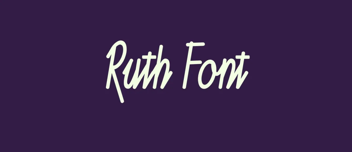 Ruth Font